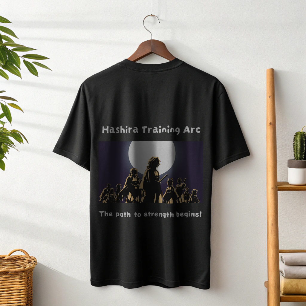 ⚔️ “Hashira Training Arc” Oversized T-Shirt