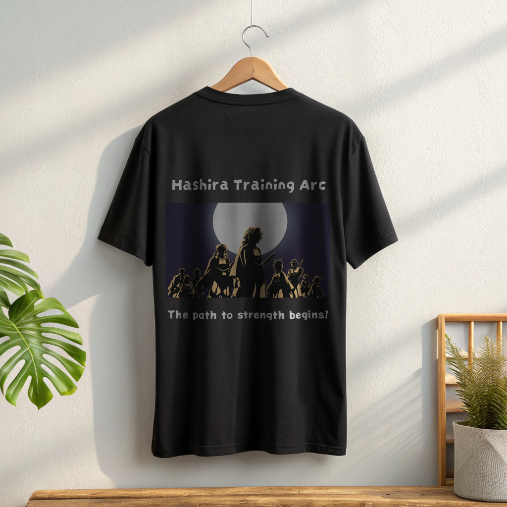 ⚔️ “Hashira Training Arc” Oversized T-Shirt