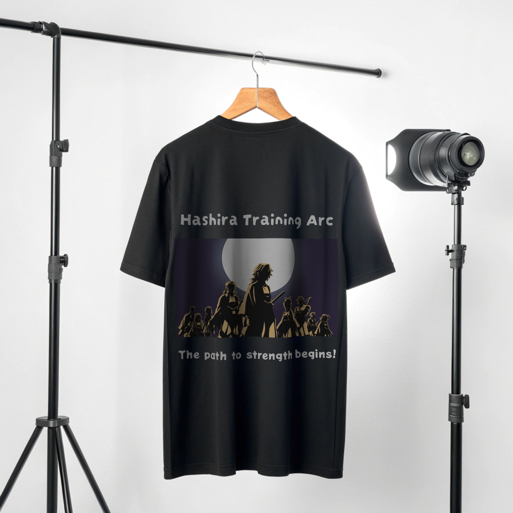 ⚔️ “Hashira Training Arc” Oversized T-Shirt