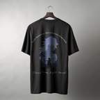 🌊 “Water Breathing: Dead Calm” Oversized T-Shirt – Demon Slayer Water Hashira Edition