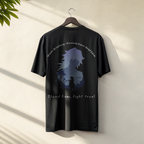 🌊 “Water Breathing: Dead Calm” Oversized T-Shirt – Demon Slayer Water Hashira Edition