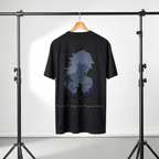 🌊 Flow of Fate Oversized T-Shirt – Demon Slayer Water Hashira Edition